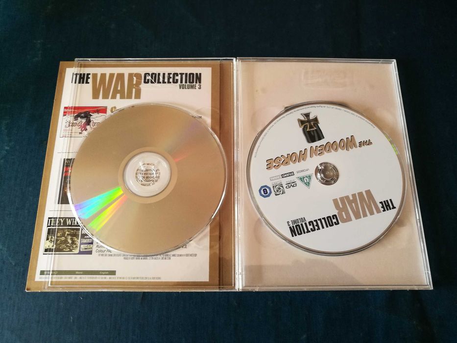 Cross Of Iron / The Wooden Horse / They Who Dare 3XDVD (áudio Ing)