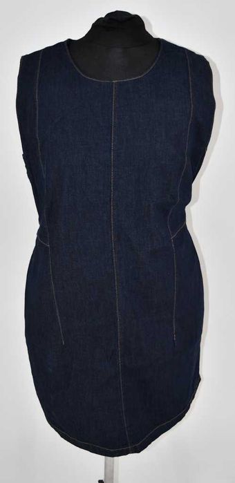 Jeansowa sukienka ołówkowa  Bonprix 52