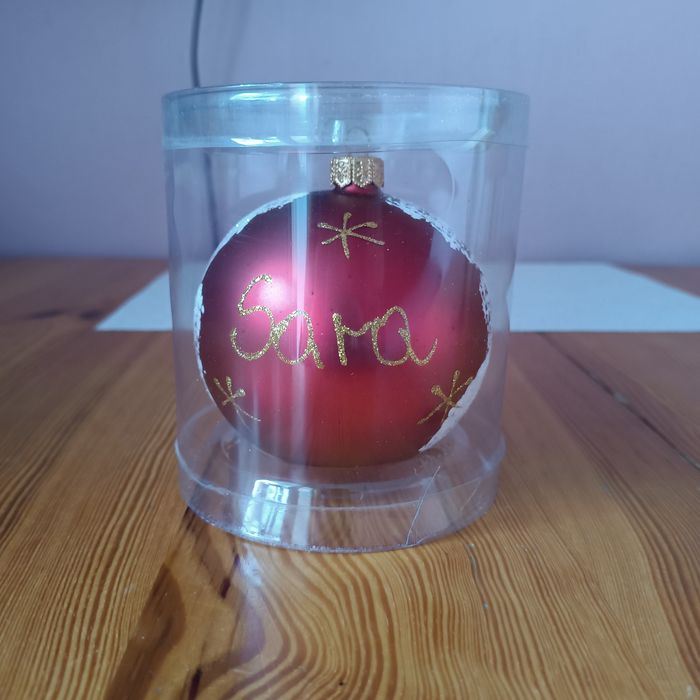 Bombka z imieniem Sara