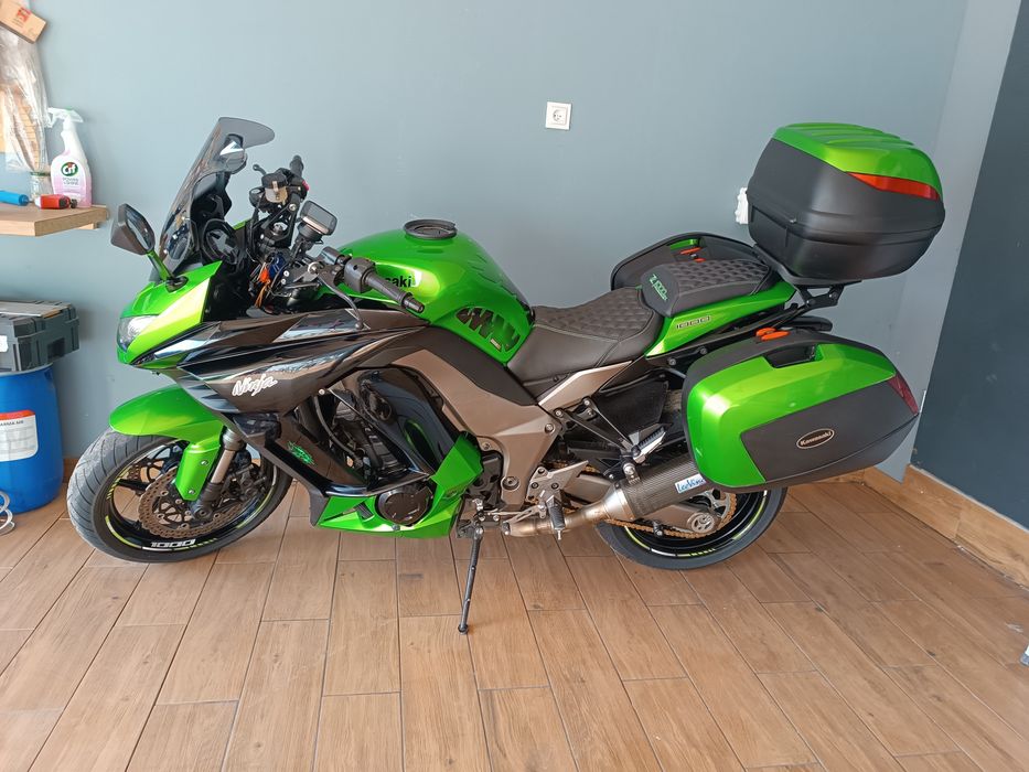 Kawasaki Z 1000 SX Kufry nawi GPS