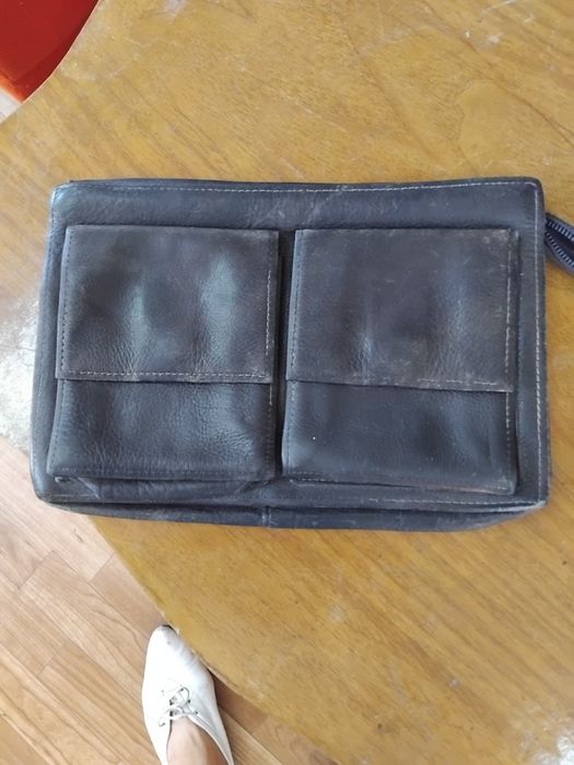 Барсетка шкіряна чоловіча