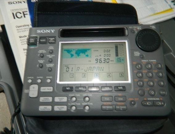 Радио  Sony icf 55