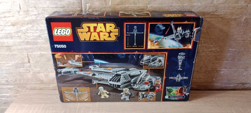 Lego 75050 B-Wing Używany 100% Kompletny IDEAŁ