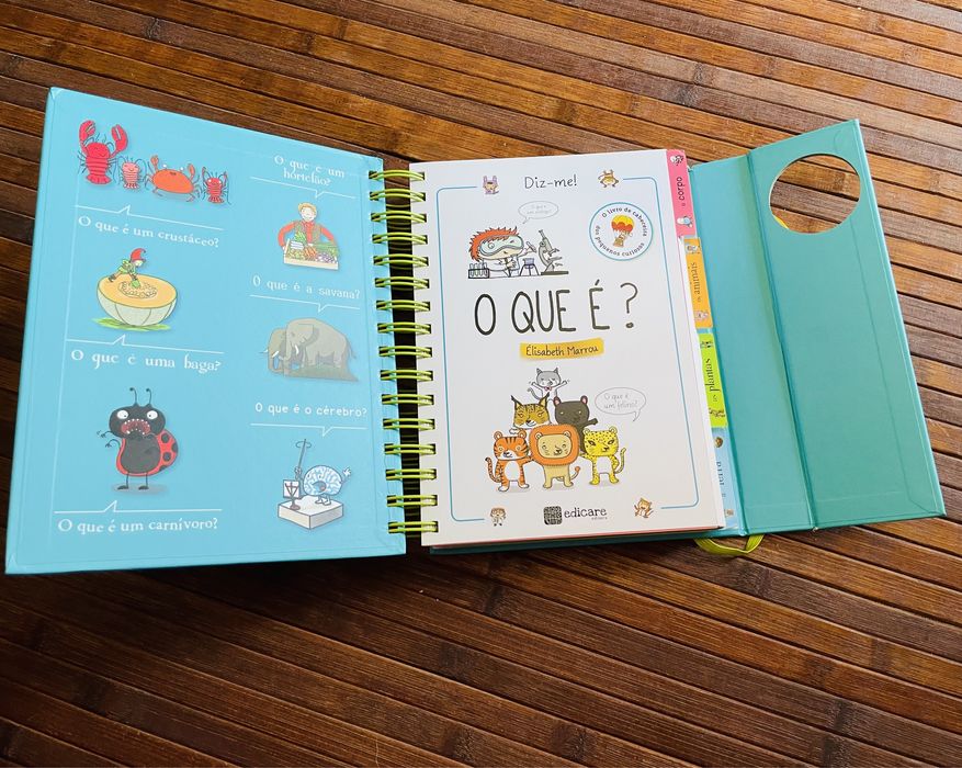 “O que é?” Enciclopédia dos mais pequenos | O livro dos pequenos curiosos