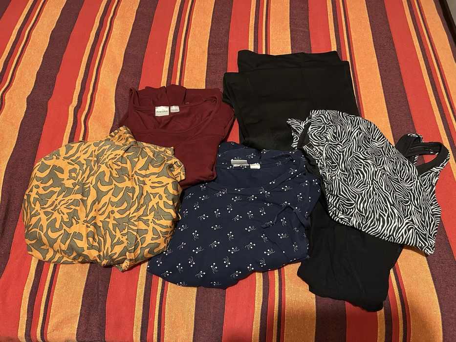 Lote de roupa de grávida