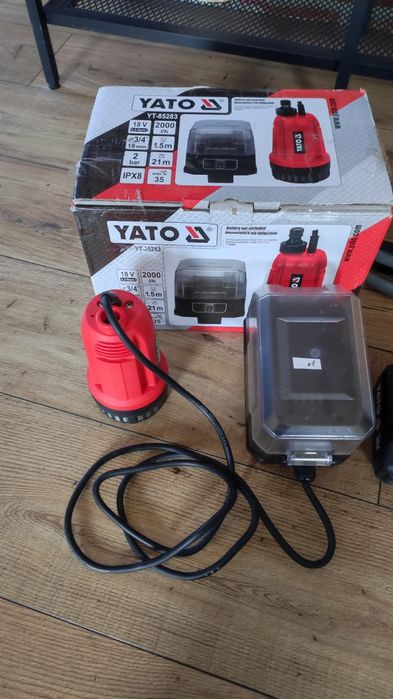 Pompa zatapialna 18V, 2000 l/h