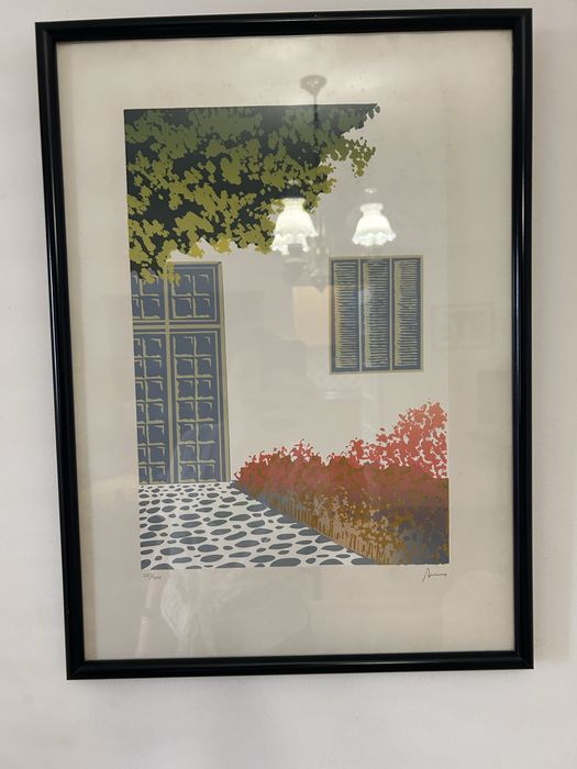Conjunto 4 serigrafias numeradas e assinadas