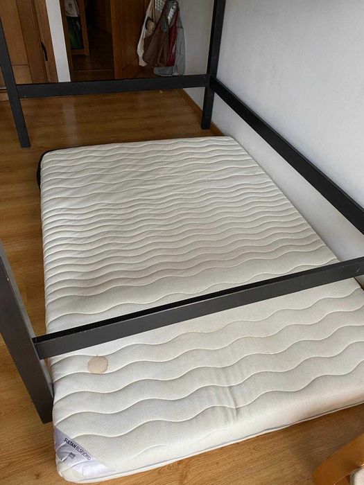 Beliche de casal IKEA + colchão (140x200cm)