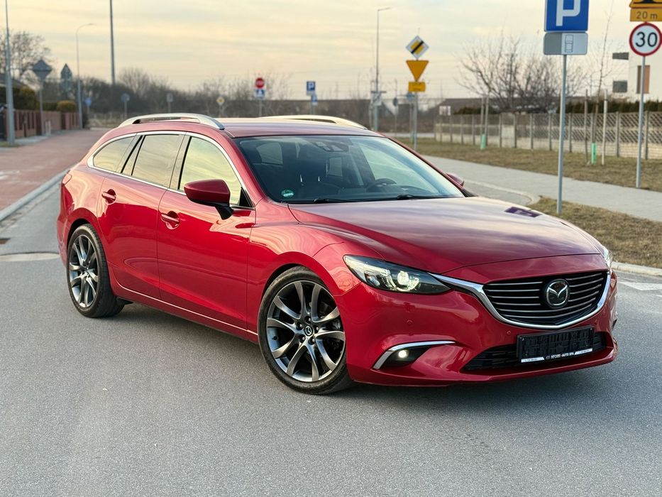Mazda 6 Mazda 6 2.2D 175KM 4x4 Automat Full Opcja ASO 2015 Bezwypadkowy