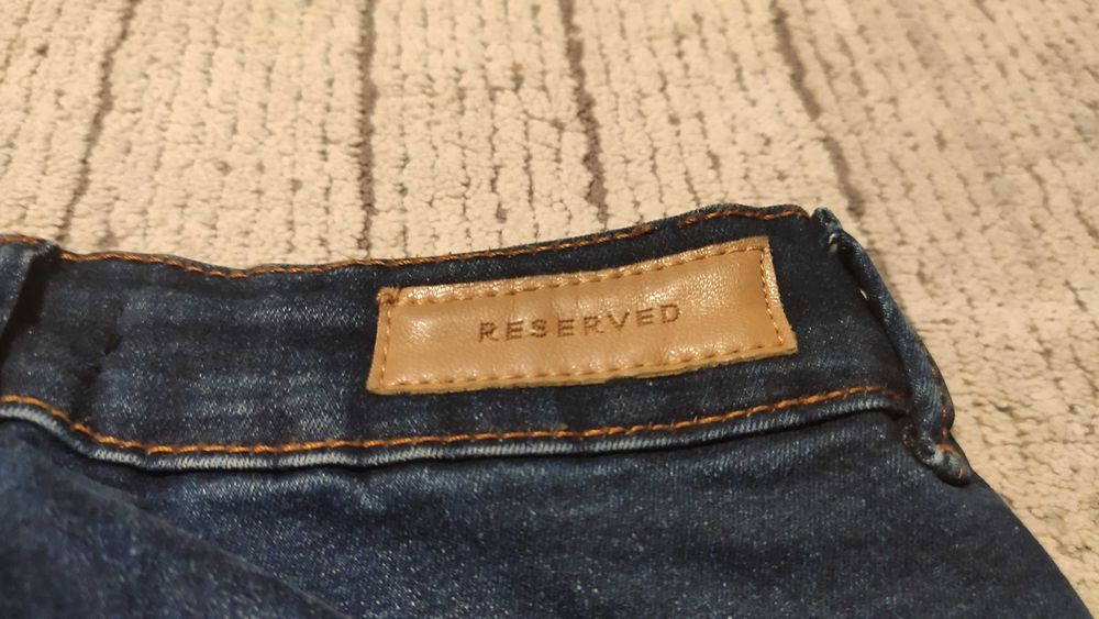 Spodnie jeans rurki rozm. 158 Reserved #I