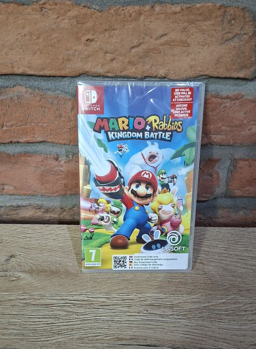 Mario Rabbids Kingdom Battle Nintendo Switch Nowa okazja Prezent