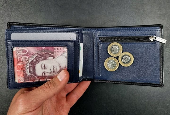 Portfel Męski Skórzany Klasyczny Czarny Z Rfid Hugh Butler