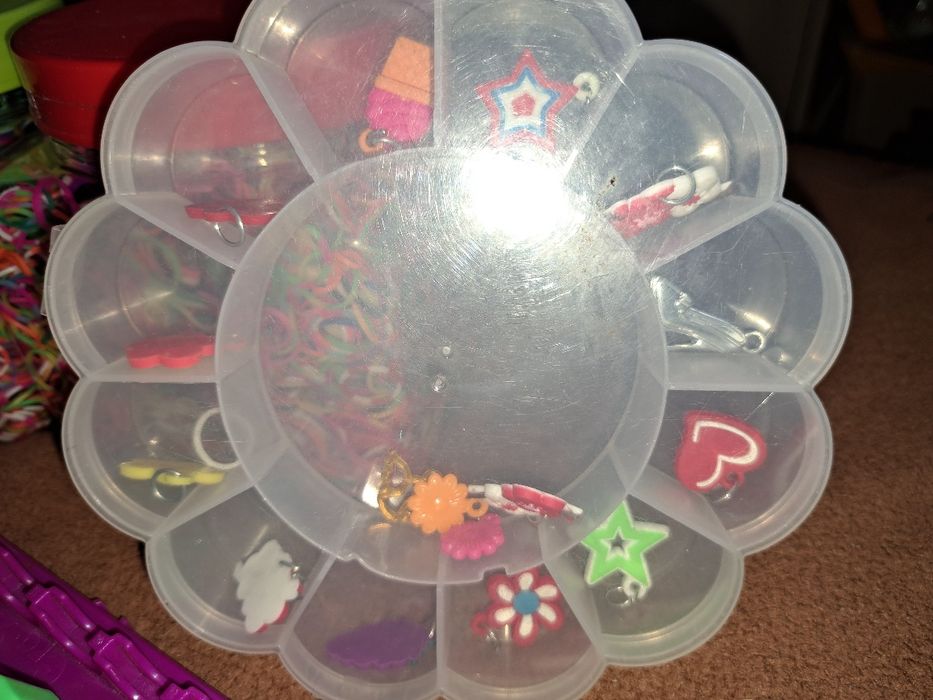 Zestaw gumki loom bands