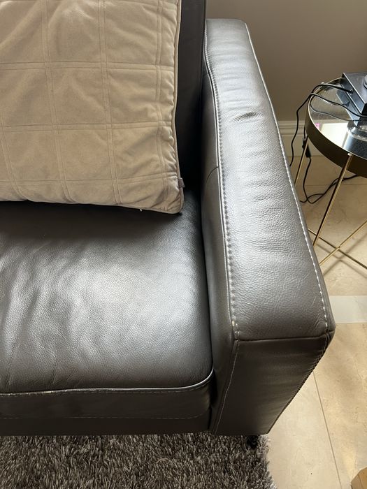 Skórzany narożnik modułowy Kler