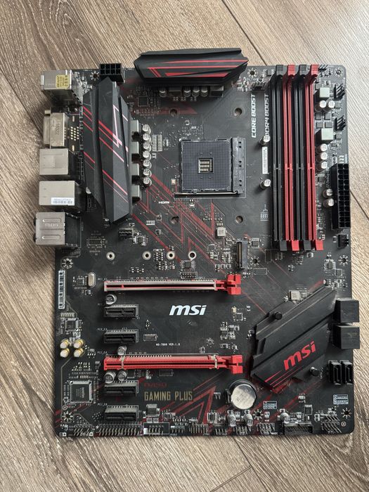 MSI B450 Gaming Plus Rev 1 - материнська плата AM4