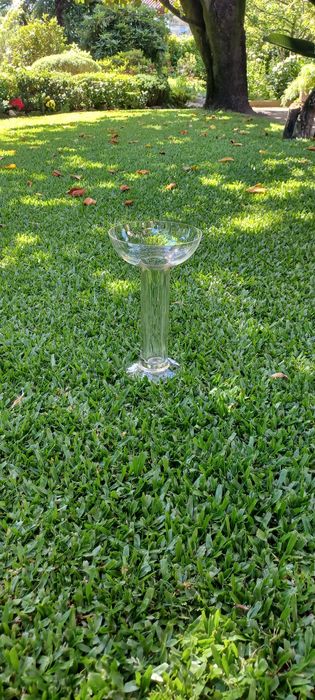 Taças centro mesa flores