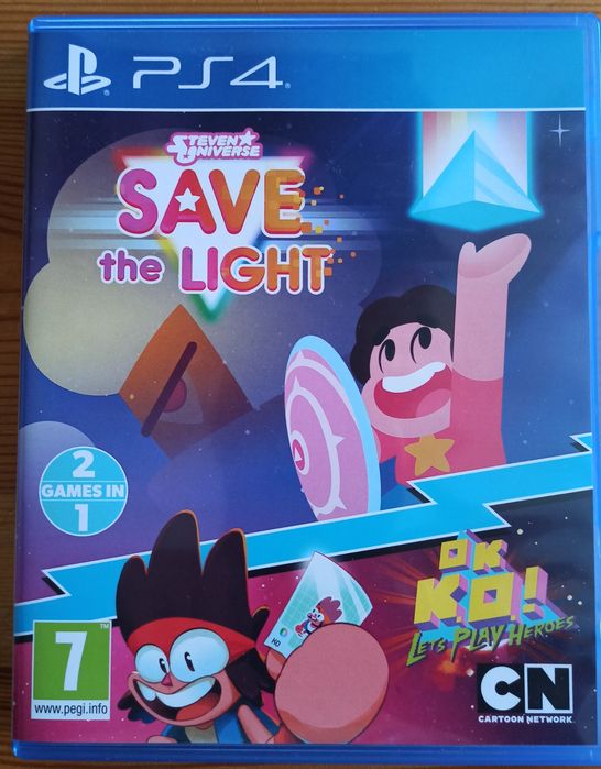 Save the Light + OK K.O. Let's Play Heroes Ps4 2w1 nowa bez folii