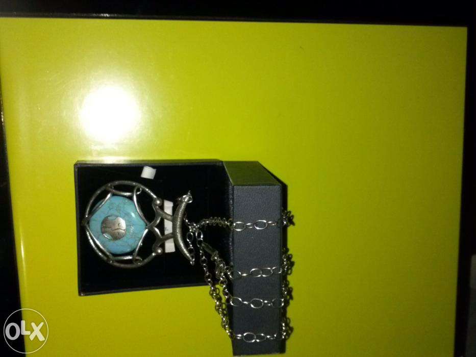 Gargantilha Turquesa Miguel Angel Leal