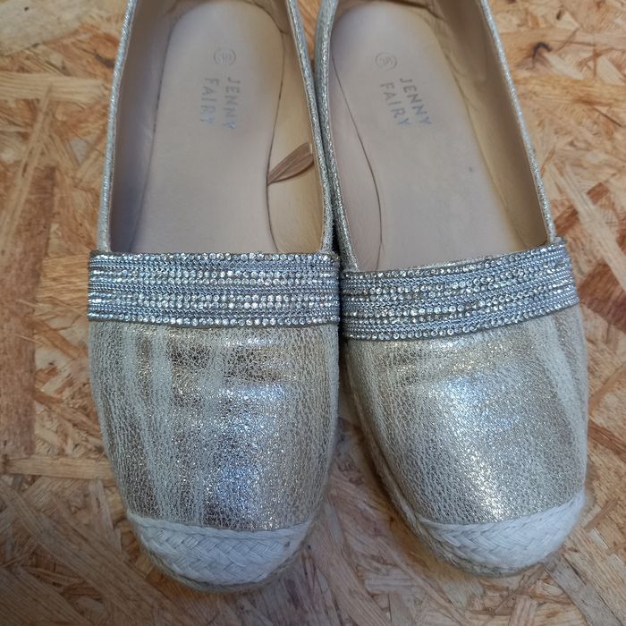 Espadryle 38 złote
