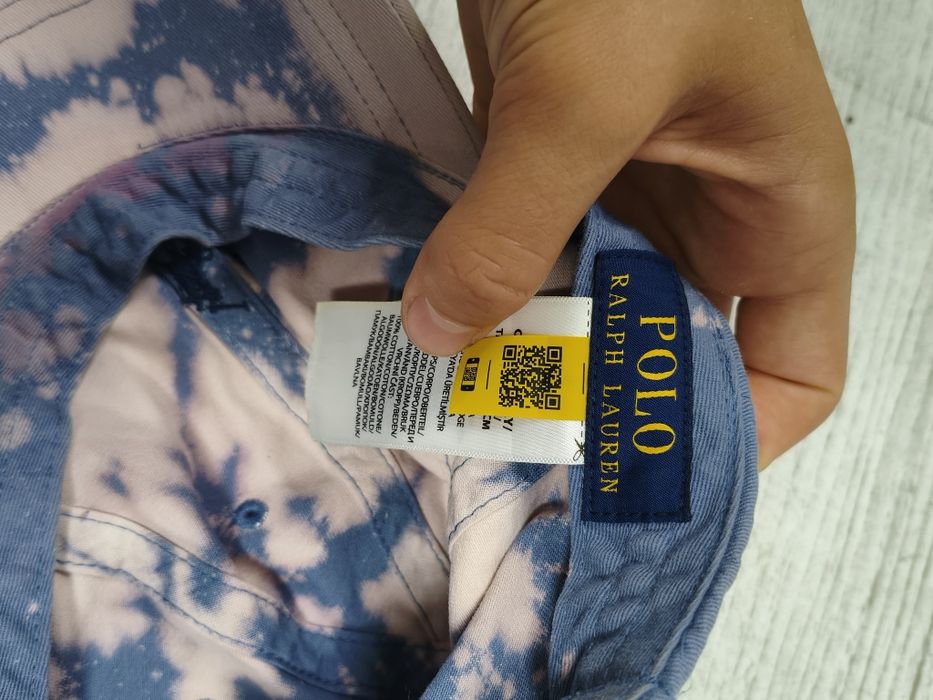 Кастомна кепка Polo Ralph Lauren (Bleach Wash) — Custom