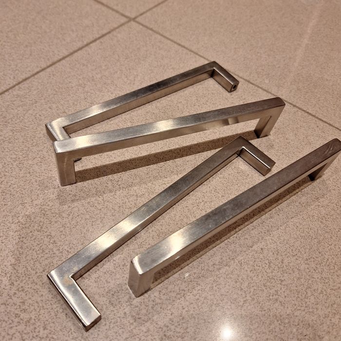 4 Puxadores Inox 17 Cm