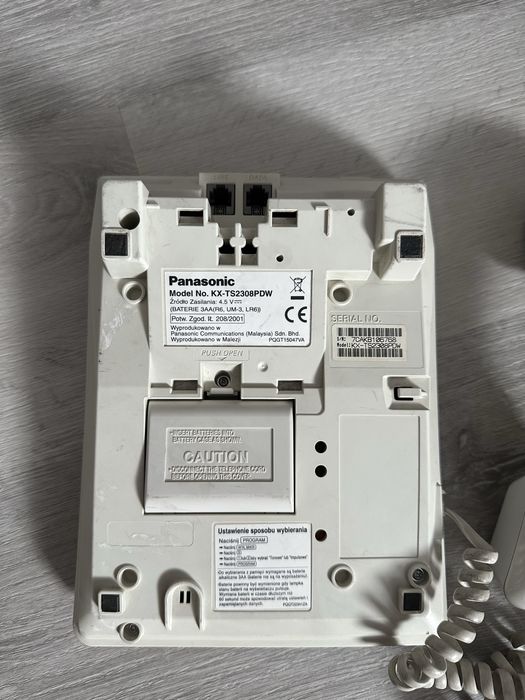 Telefon stacjonarny Panasonic w pełni sprawny, telefon stacjonarny