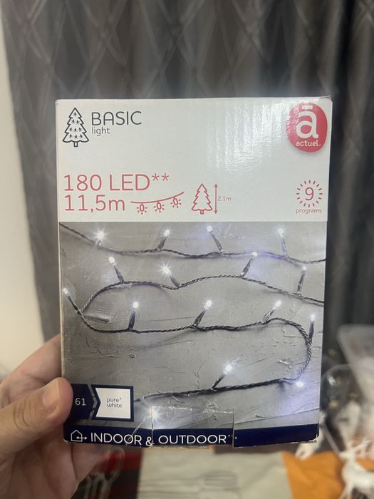 Luzes Led para Árvore de Natal