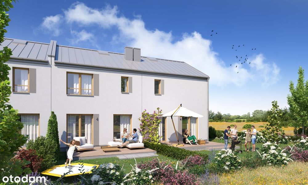 5-pokojowy dom 103m2 + ogródek Bez Prowizji