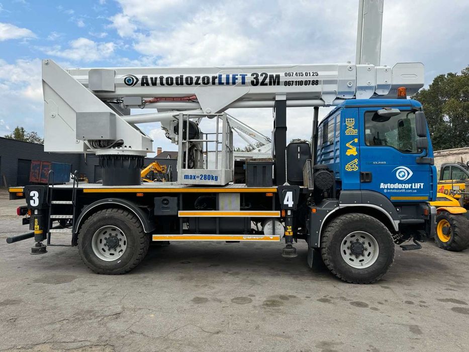 Аренда. Услуги. Автовышки 27м. автовишка 28м, 32м, 35м, 42м, 45м, 66м