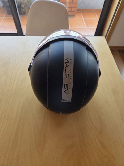 CAPACETE MT advanced compact shell viale sv PRETO - XS impecável