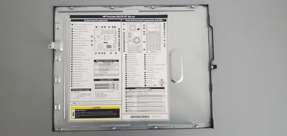 Сервер HP ProLiant ML110 G7