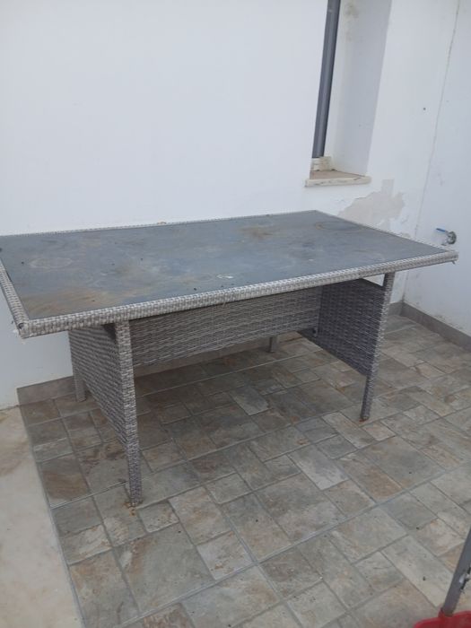 Mesa Exterior Tampo Vidro