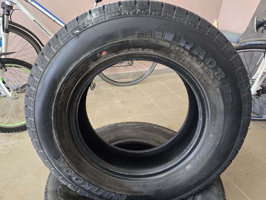 2 Opony 215/75/16c zimowa i letnia