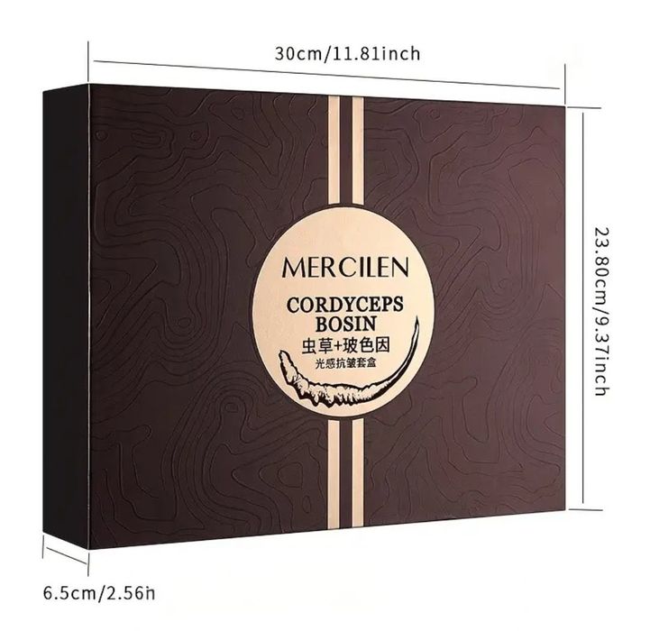 MERCILEN luksusowy zestaw pielegnacyjny 6w1 Peptydy Anti-Aging