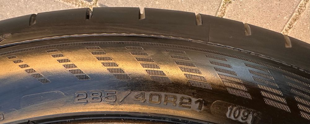 Літні шини Goodyear Eagle F1 Asymmetric 6 285/40 R21 109Y XL FP кінець 2025р.