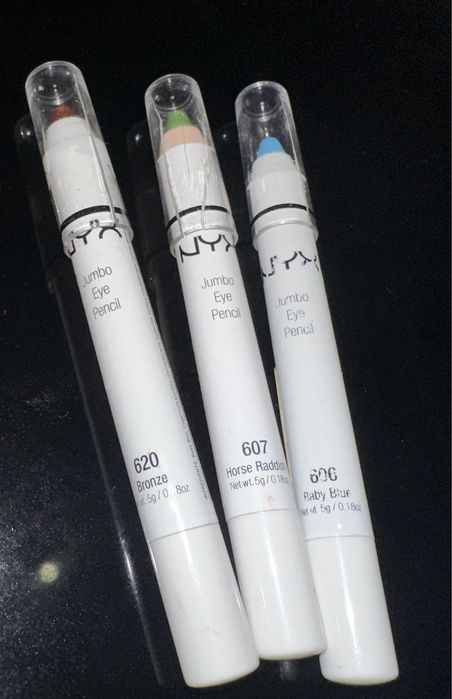 NYX jumbo eye pencil каял тени карандаш для глаз Цена за 3шт