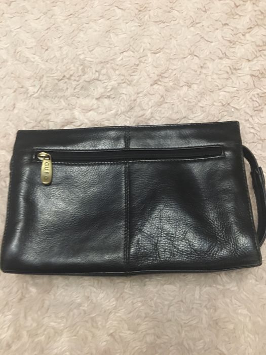 Продам кожаную мужскую барсетку, сумку, Италия GUFO