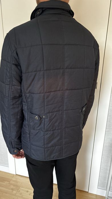 Tommy hilfiger kurtka przejściowa elegancka granatowa S modna jesień
