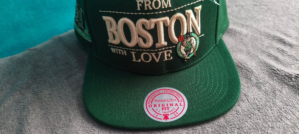 Czapka z daszkiem Boston Celtics With Love Green Snapback