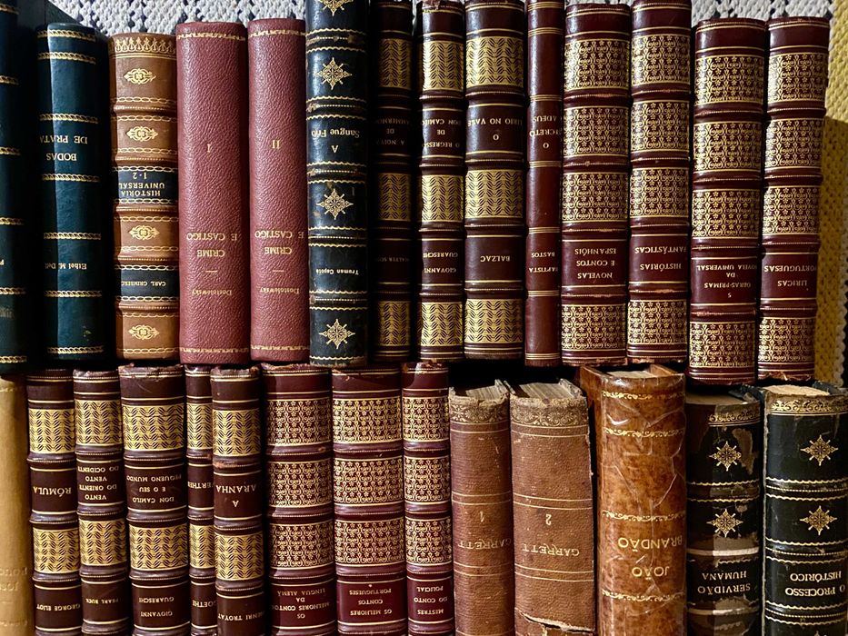 Lote livros antigos literatura - raridades