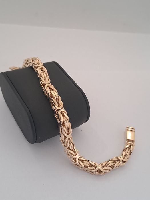 Bransoletka splot KRÓLEWSKI 585 Nowa