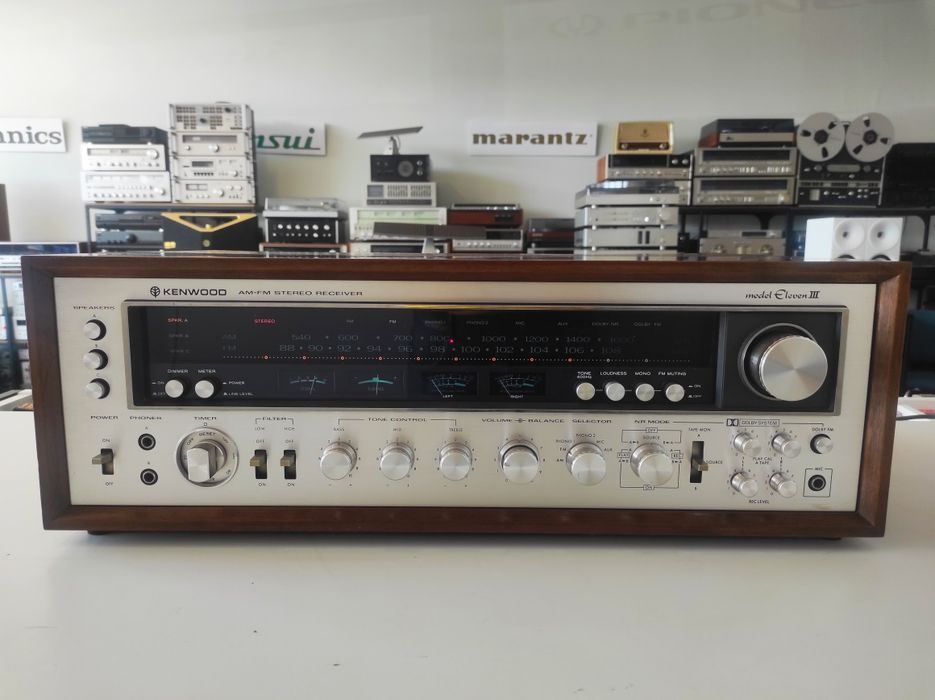 Kenwood Eleven III. Amplituner sprawny stan b.dobry . Serwis Gwarancja
