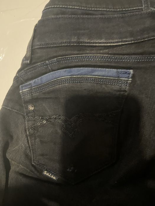 Calças  ganga salsa