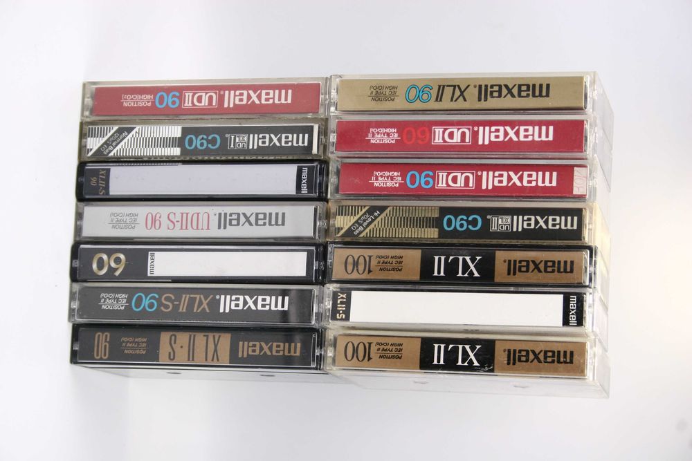 Kasety magnetofonowe Maxell 14szt