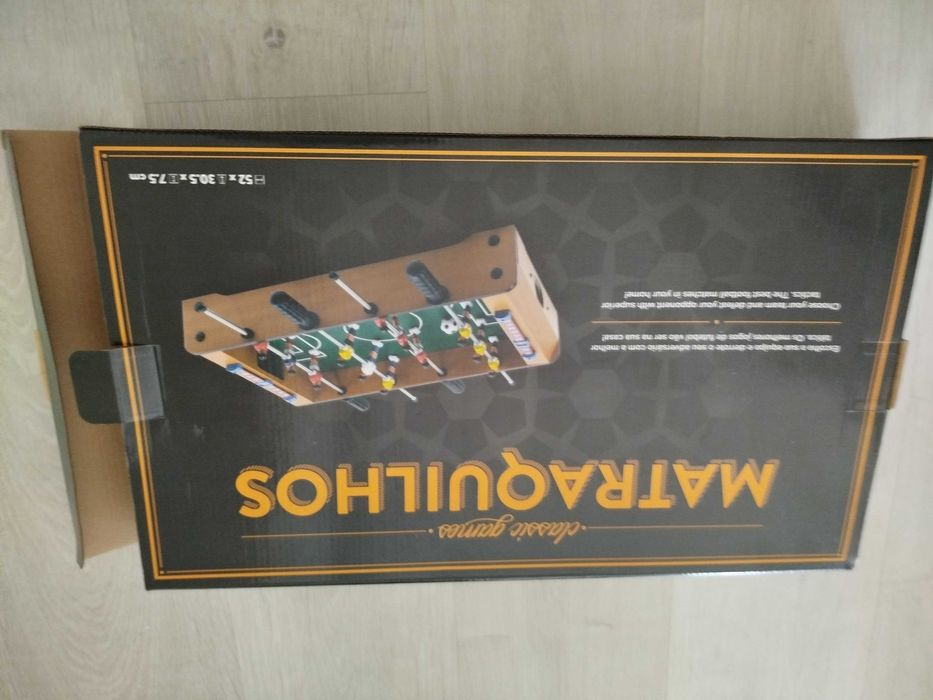 Table football set, new small size, with original box.64752349093889123