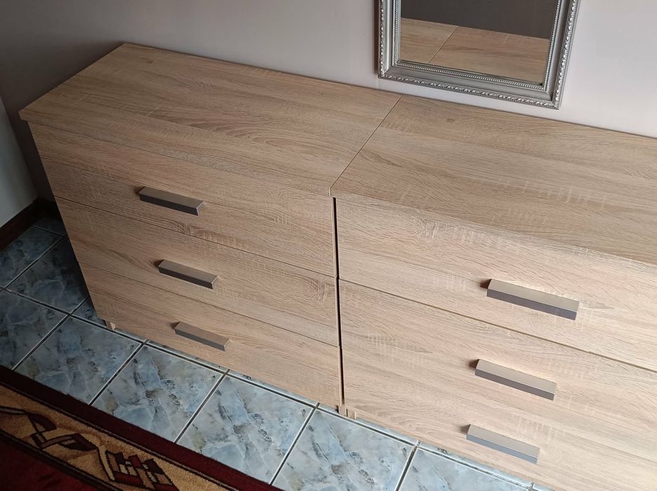 2 Komody koloru Dąb Sonoma