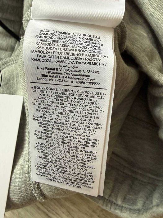 ОРИГІНАЛ! Шорти Nike Tech Fleece Grey S M L XL Kids | FD3289-063