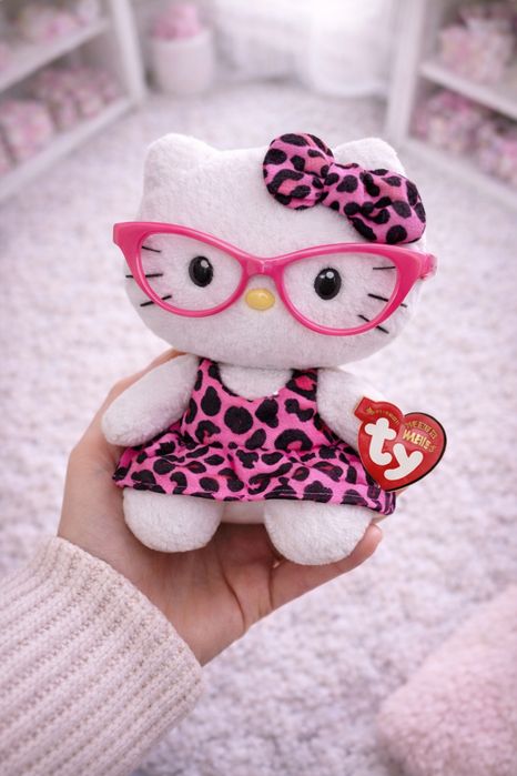 ЗНИЖКА! М'яка іграшка модниця TY hello kitty