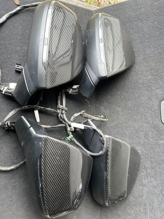 Audi q5 sq5 80a lusterko carbon lewe prawe