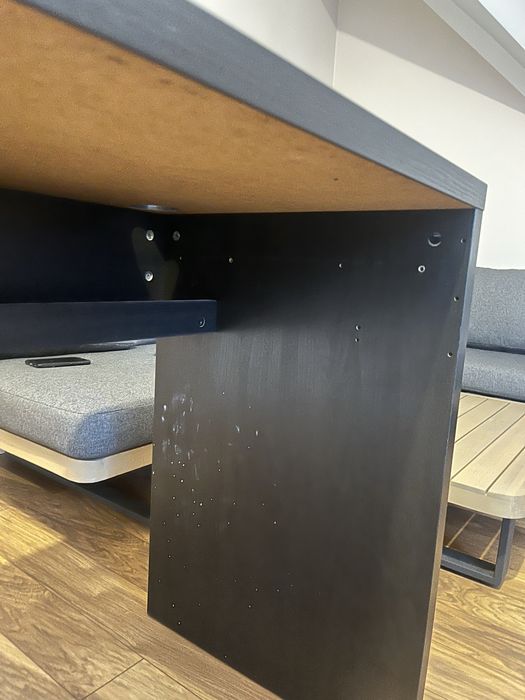 Biurko ikea czarne